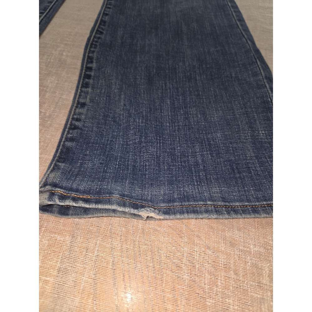 Levis Curvy Bootcut Jeans Womens 34 Medium Wash Blue Denim Mid Rise Stretch - Picture 3 of 11